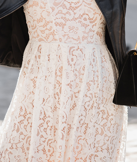 Ivory Lace Mini