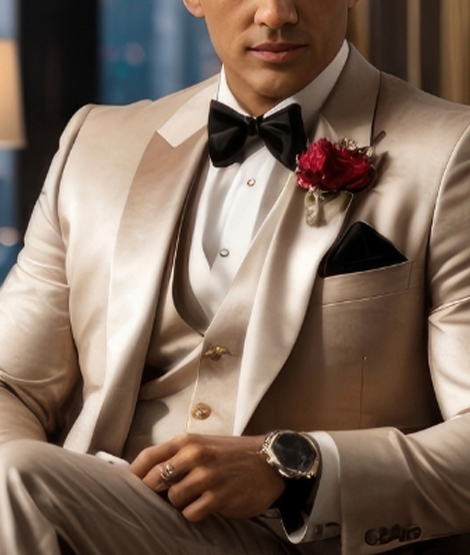 Champagne Silk Tuxedo